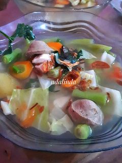 Foto resep Sop bakso praktis #bikinramadanberkesan