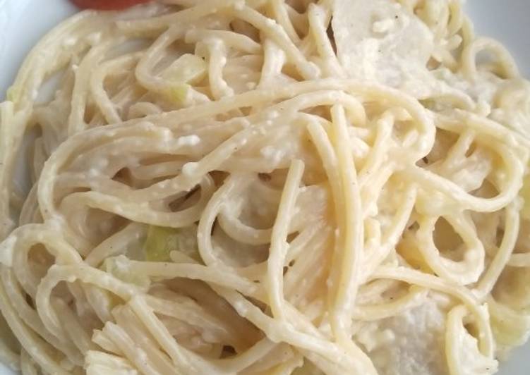 dari awal hingga akhir  Spaghetti carbonara Anti Gagal