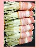 Thịt ba chỉ xông khói cuộn nấm kim châm