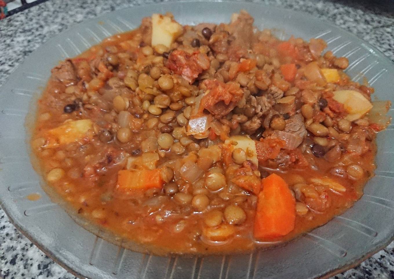 Guiso de lentejas 🍲