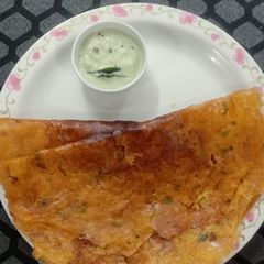 Cornmeal Dosa A picture of Cornmeal Dosa.