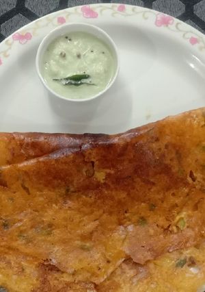 A picture of Cornmeal Dosa.