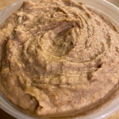 A picture of Secret Recipe (and EASY) Refried Beans.