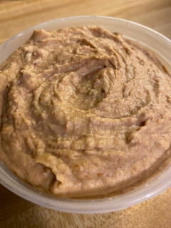 A picture of Secret Recipe (and EASY) Refried Beans.