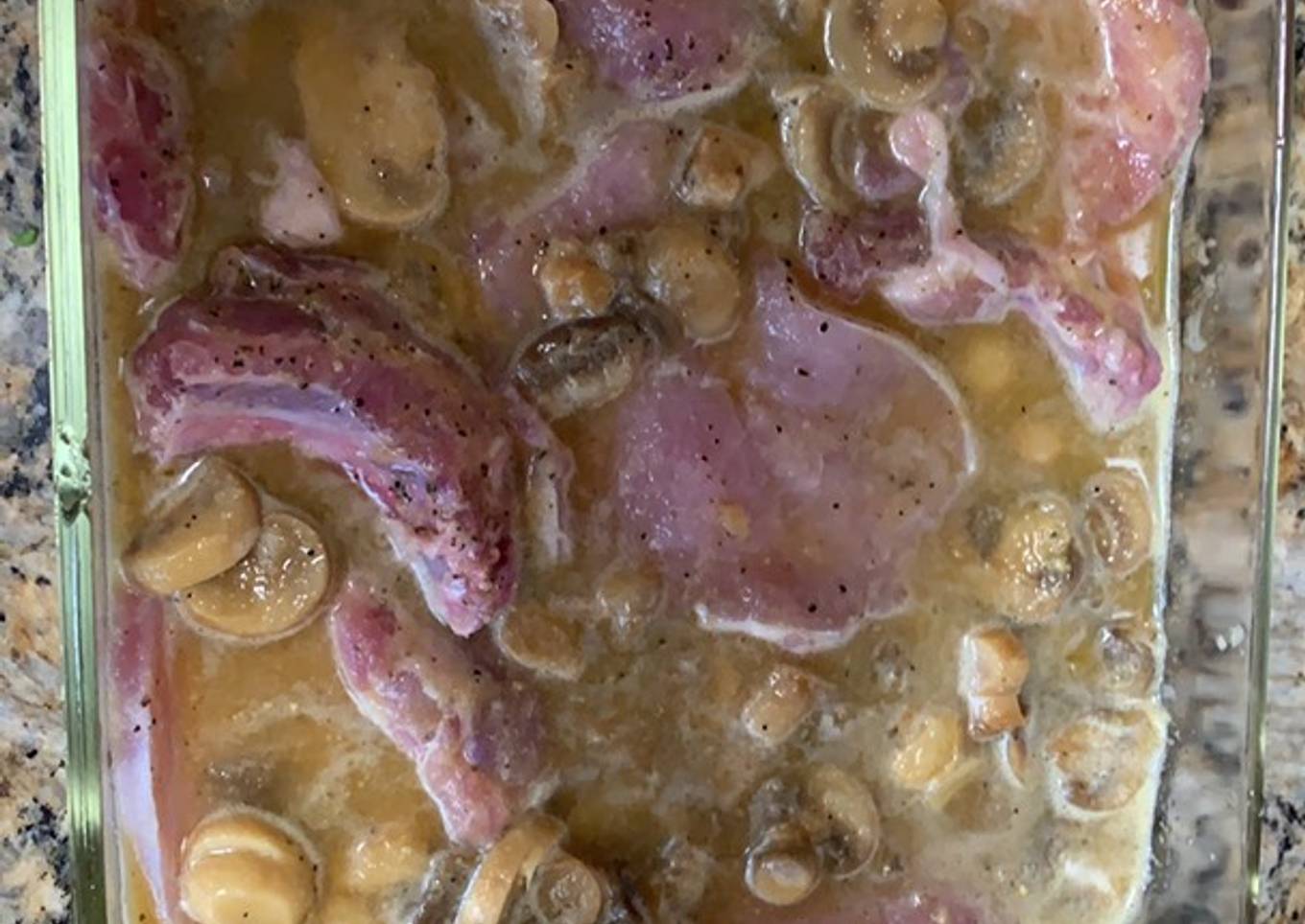 Costilla de cerdo a la naranja