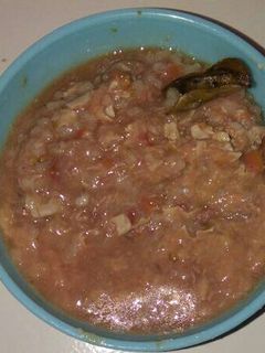 Foto resep Mpasi 7m+ *4 Bubur salmon kembang tahu