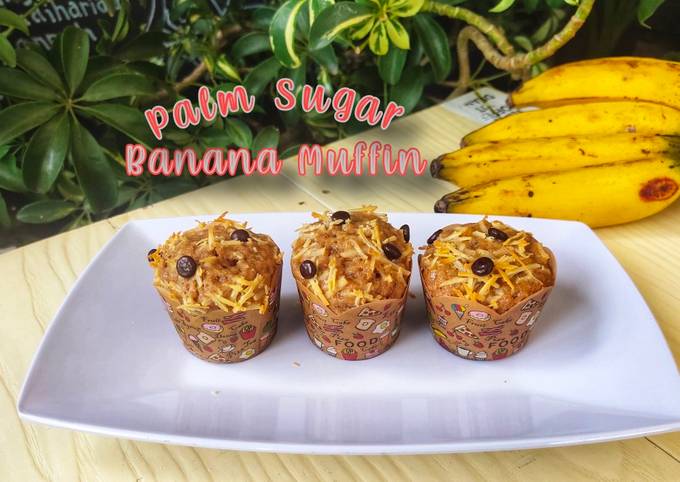 Palm Sugar Banana Muffin (No Mixer) #Week40