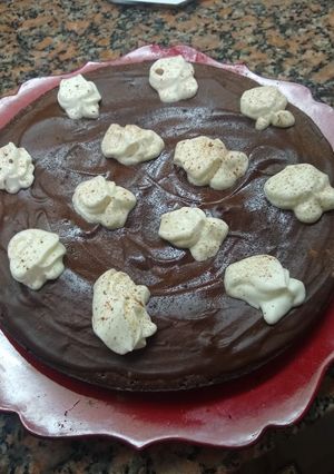 Una foto de Torta de chocolate casera