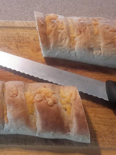 A picture of Homemade French Baguettes.