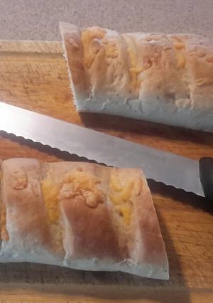 A picture of Homemade French Baguettes.