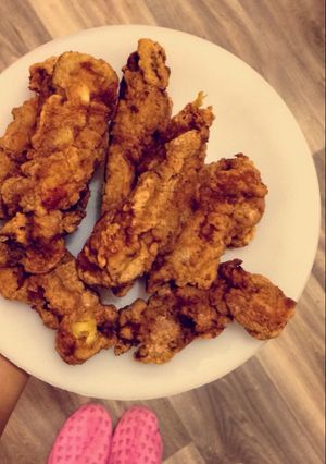 صورة لوصفة بروستد الدجاج🍗😋