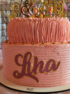 Una foto de Torta de barbie sin gluten