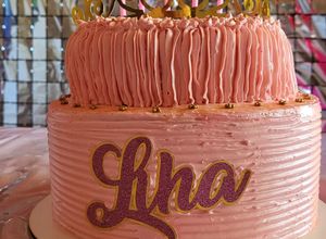 Una foto de Torta de barbie sin gluten