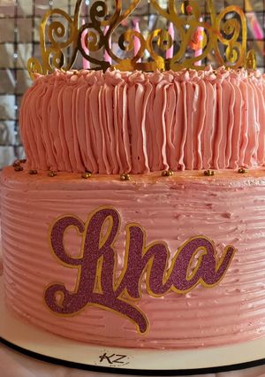 Una foto de Torta de barbie sin gluten