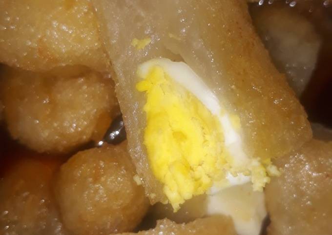 Resep Pempek Dos (pempek tanpa ikan), Enak