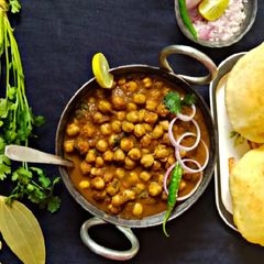 Chickpeas Curry/ Chole recipe A picture of Chickpeas Curry/ Chole recipe.