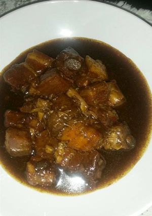 Una foto de Carne de cerdo guisada