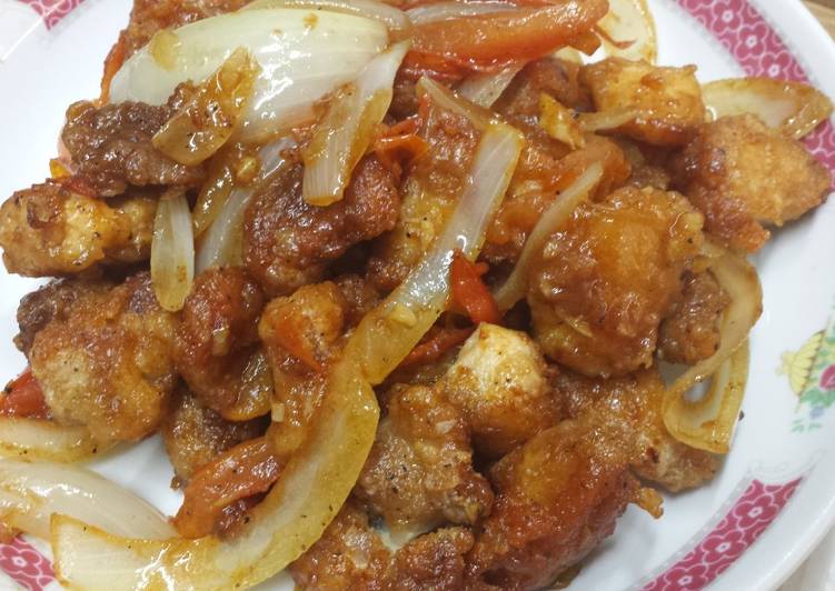 Resep Ayam fillet bumbu mrica Anti Gagal