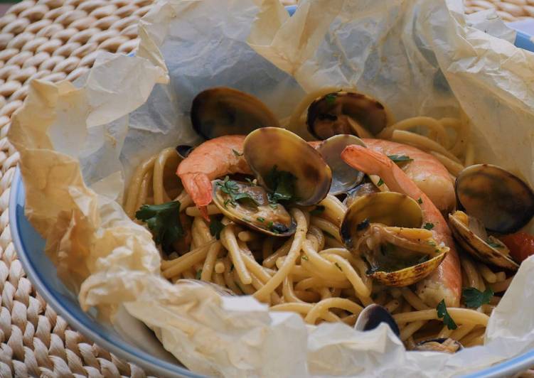 Spaghettoni nel cartoccio🍝