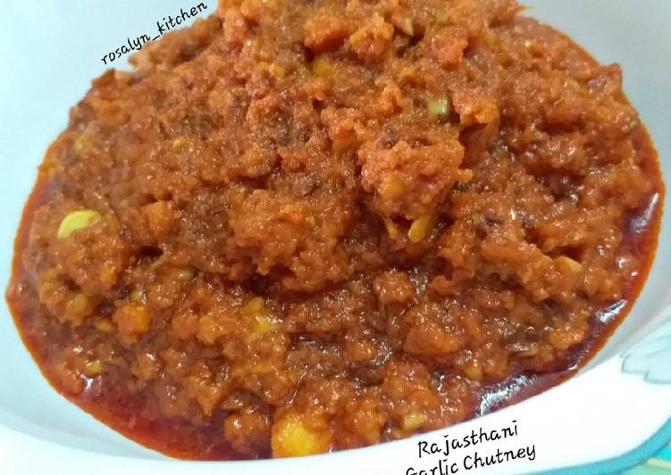 Step-by-Step Guide to Make Any-night-of-the-week Rajasthani Garlic Chutney (Lehsun ki Chutney)
