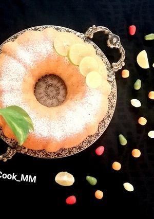 عکسی از دستور کیک لیمو ترش🍋