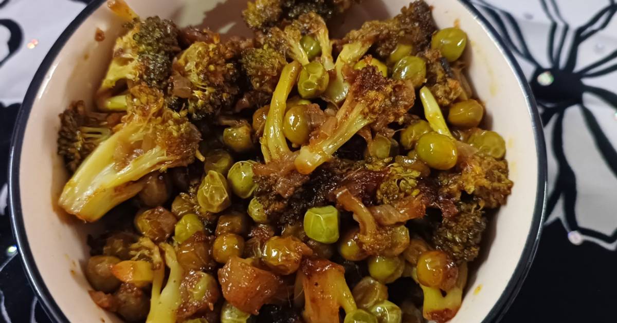Broccoli and Green Peas Fry Recipe by ZMA Cookpad