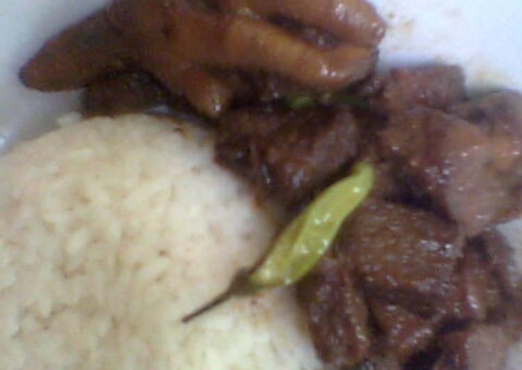 Oseng Tempe Gembus Kecap