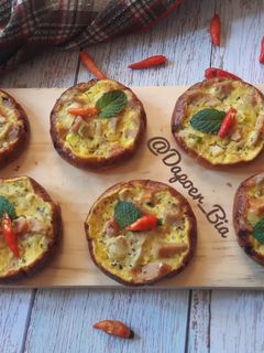 Foto resep Lumpur Telur Berisi