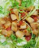 Thịt heo xào chua ngọt