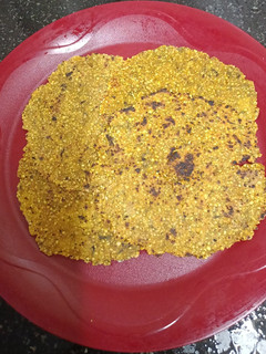 A picture of Barley & Kasuri Methi Thepla (Jau methi thepla).