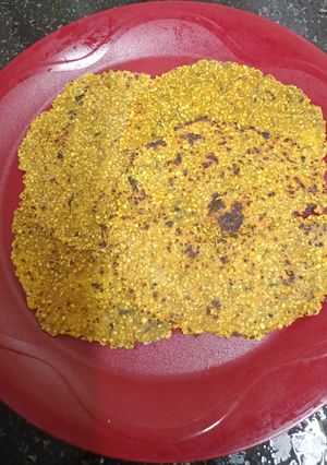 A picture of Barley & Kasuri Methi Thepla (Jau methi thepla).