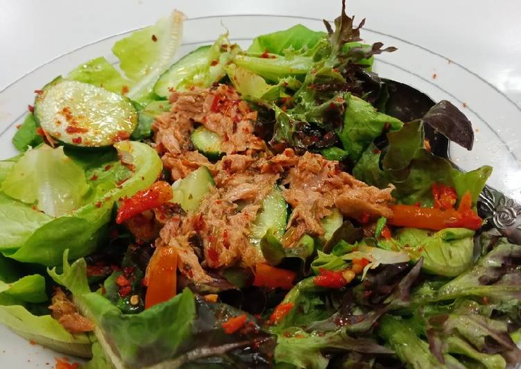 Resep Salad dan Tuna, Bikin Ngiler
