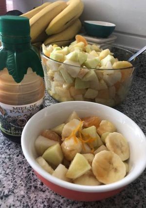 Una foto de Ensalada de frutas