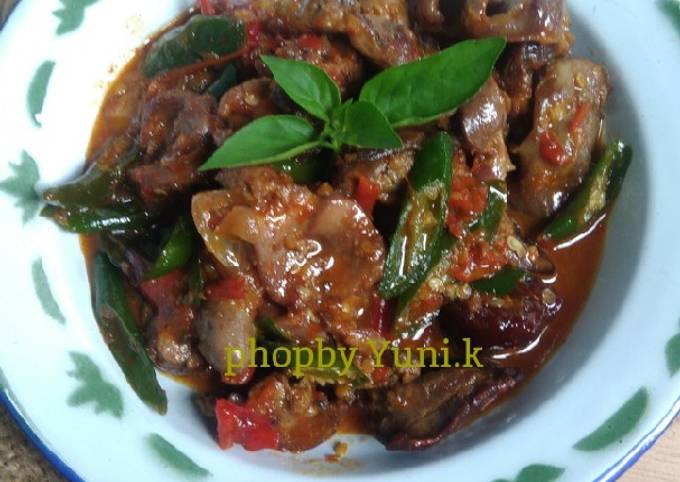 Cara Gampang Membuat Gongso ampela ati Ayam, Lezat