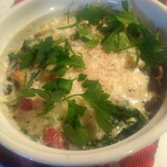 A picture of Creamy Baked Egg Breakfast/Brunch.