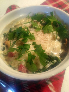 A picture of Creamy Baked Egg Breakfast/Brunch.
