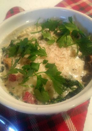 A picture of Creamy Baked Egg Breakfast/Brunch.