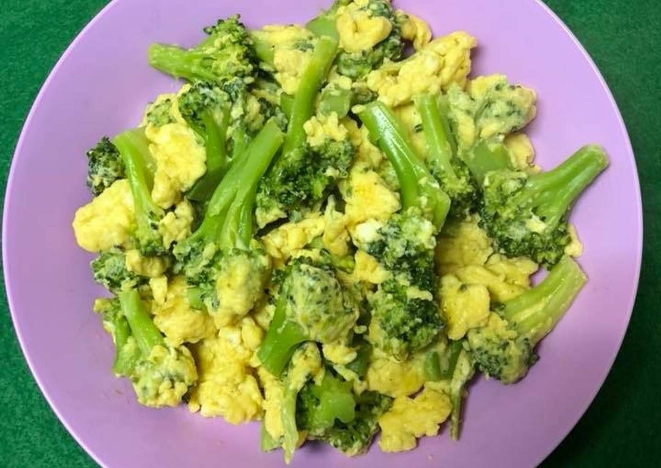 Broccoli Egg stir fry