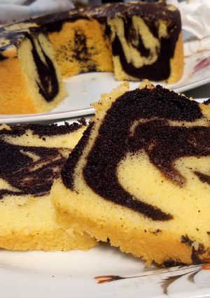 Foto resep Butter cake marmer