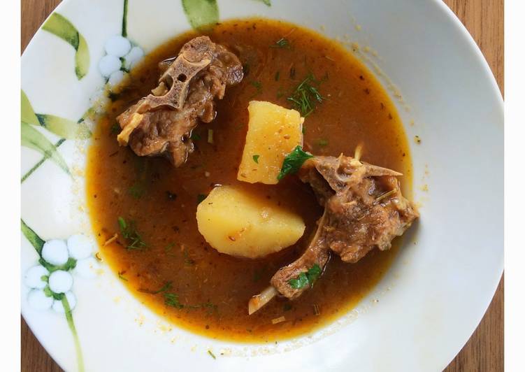 Step-by-Step Guide to Prepare Any-night-of-the-week Allo Gosht &amp; Thunder Cats