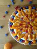 Crostata albicocche e pistacchio