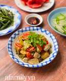 Cải Chua Kho Nấm Rơm