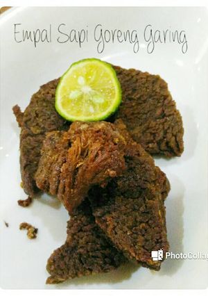 Foto resep Empal Sapi Goreng Garing