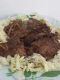 Bife acebolado