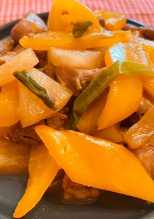 鳳梨甜椒雞丁 的食譜成品照片