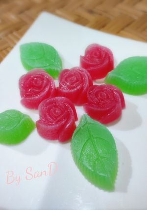 รูปของ วุ้นกรอบกุหลาบ Valentine's Day