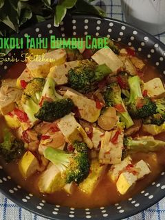 Foto resep Brokoli Tahu Bumbu Cabe