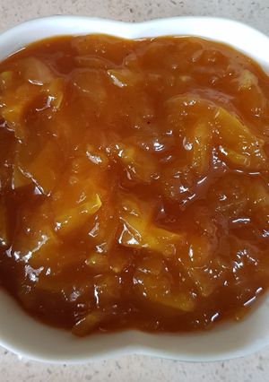 A picture of Pineapple mango jam.
