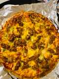 Crispy Chicken tikka Pizza