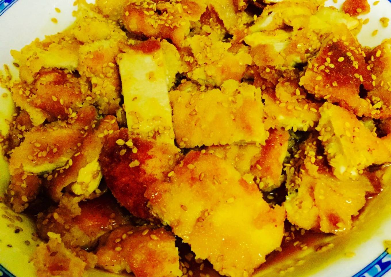 Pollo al limón (chino)